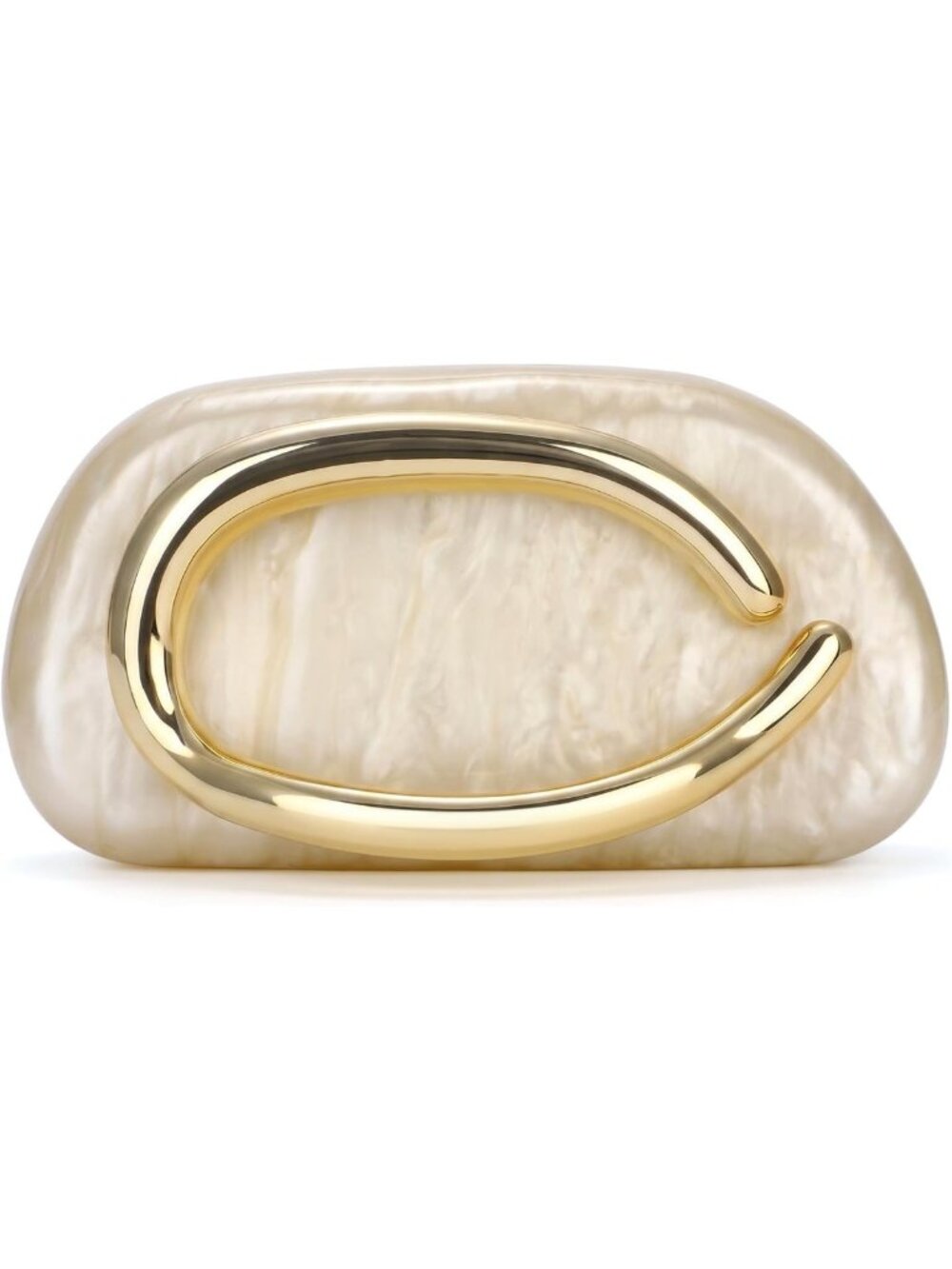 Chic Marble Acrylic Clutch Purse for Women | Elegant Evening Handbag